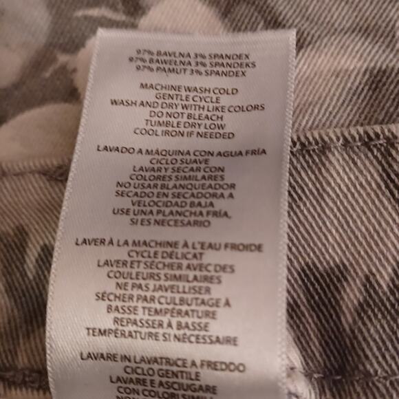 MICHAEL KORS Women's Gray Floral Pants Size 16W. - Picture 15 of 15